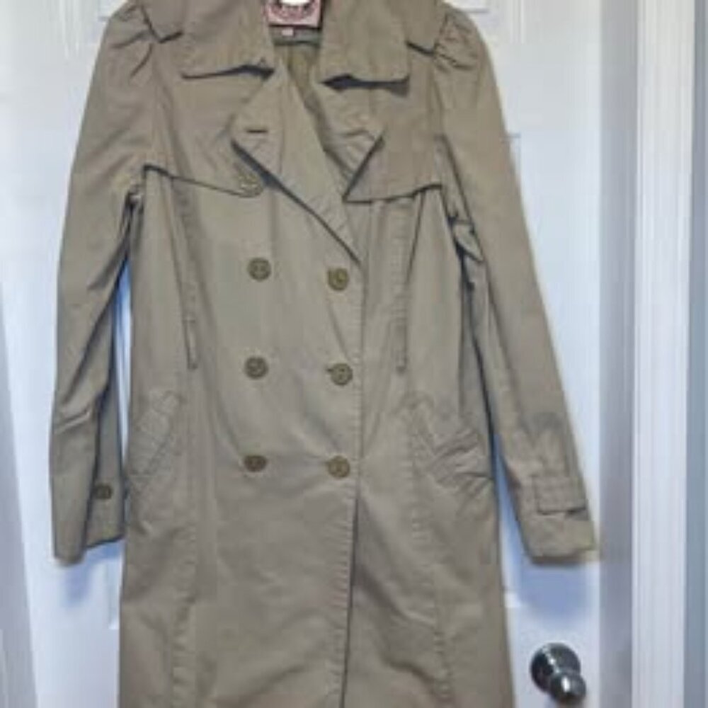 Vintage Juicy Couture Trench.  Size Large.